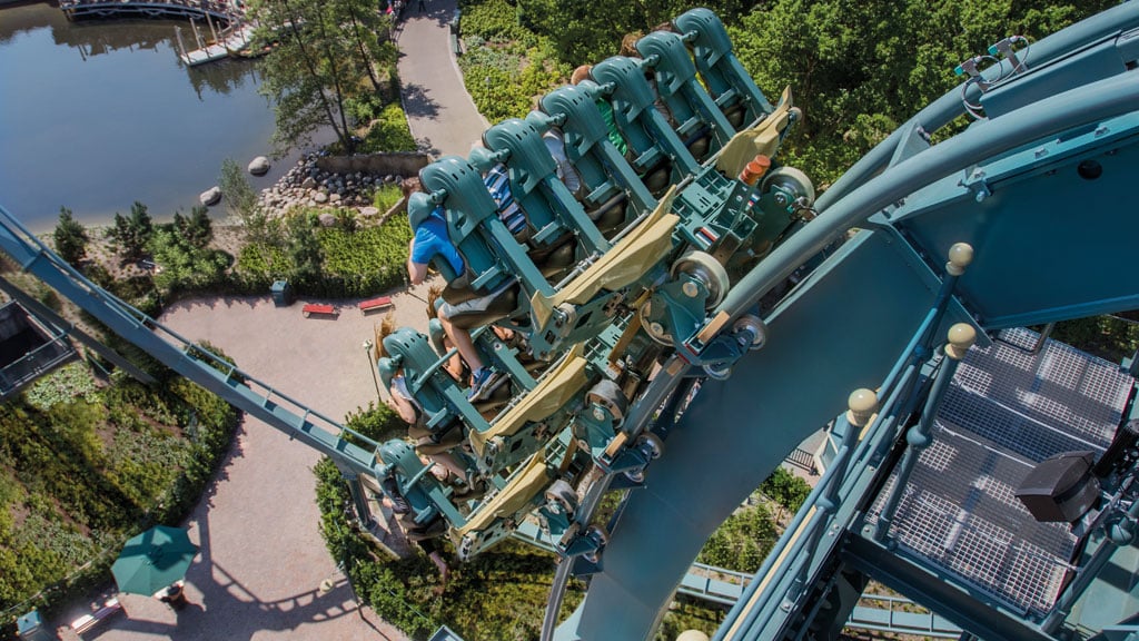 Baron 1898 dive coaster Efteling