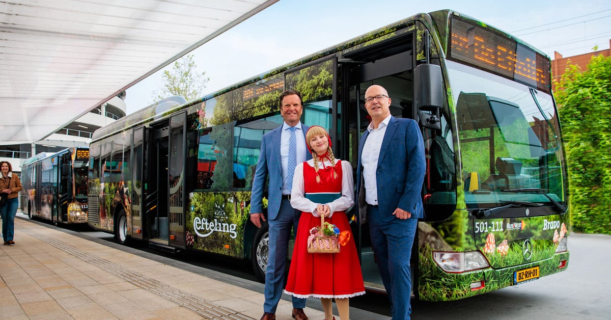 Neem De Sprookjesbos-bus Naar De Efteling!